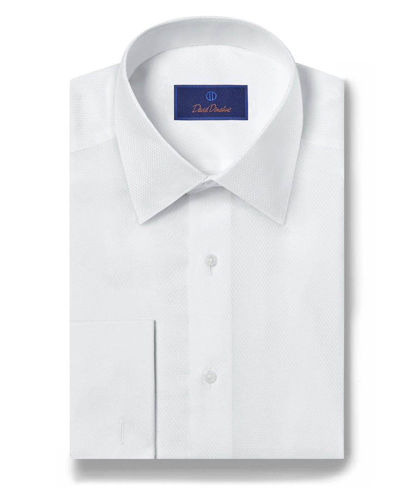 FS835110 | Boxed French Cuff Formal Shirt - David Donahue