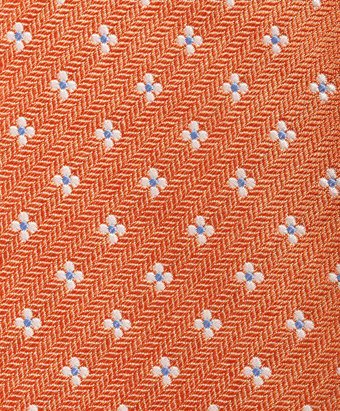 NTR10290806 | Carrot Neat Jacquard Tie