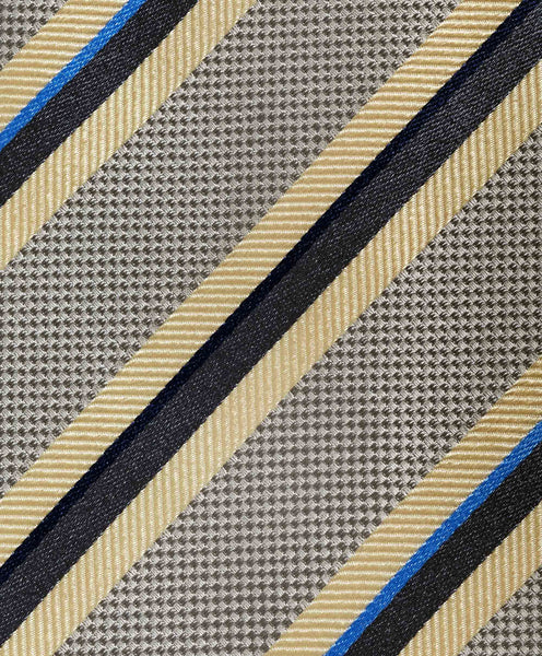 NTR10996020 | Gray Stripe Jacquard Tie