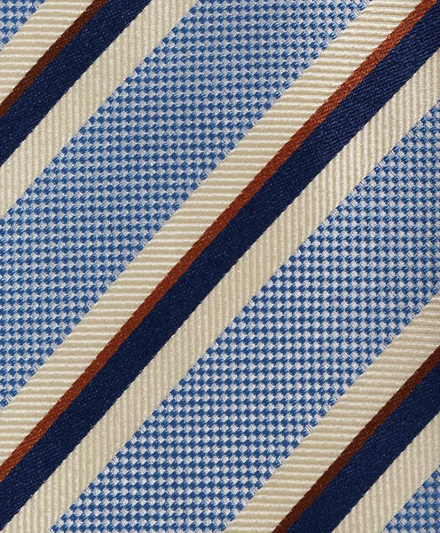 NTR10996423 | Blue Stripe Jacquard Tie