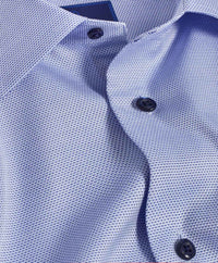 RBSP10004423 | Blue Micro Dobby Dress Shirt