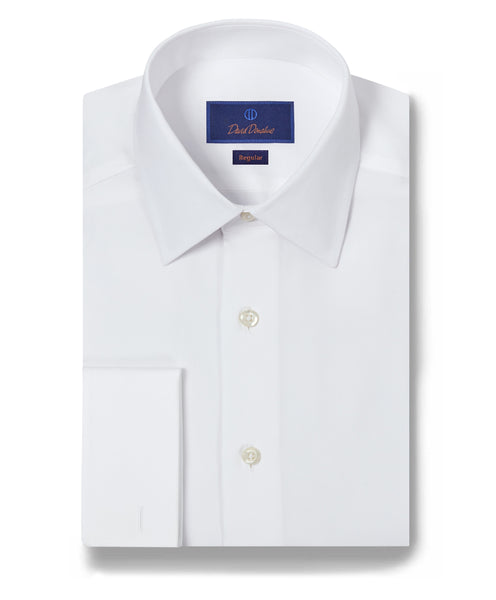 RFCSP6110110 | White Broadcloth French Cuff Dress Shirt