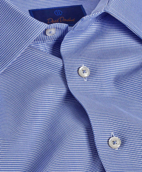 SBSP09012402 | Blue & Sky Micro Dobby Dress Shirt