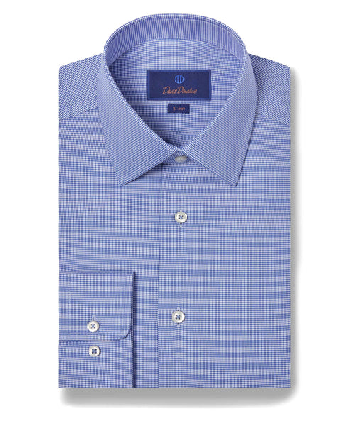 SBSP09012402 | Blue & Sky Micro Dobby Dress Shirt