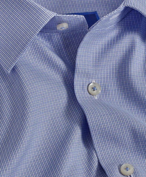 SBSP09031423 | Blue Diamond Dobby Dress Shirt