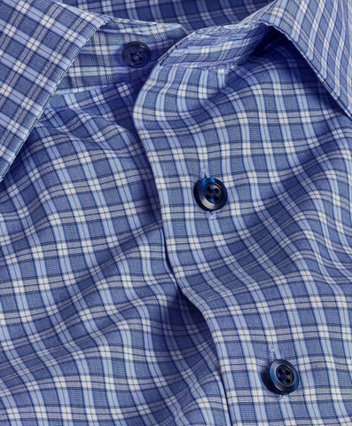 Micro Check Men's Formal Shirt – Blucheez