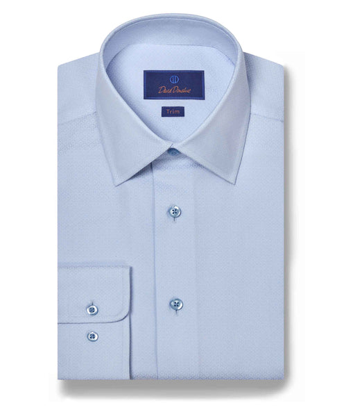 TBSP09029454 | Sky Diamond Dobby Dress Shirt