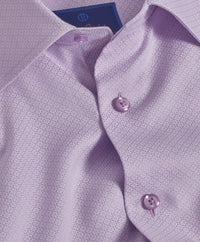 TBSP09029534 | Lilac Diamond Dobby Dress Shirt