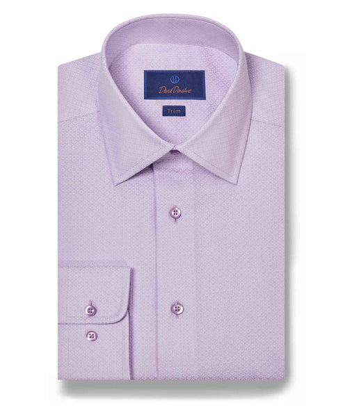 TBSP09029534 | Lilac Diamond Dobby Dress Shirt