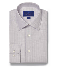 TBSP09033025 | Pearl Micro Box Dress Shirt