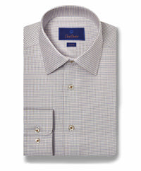 TBSP10800489 | Sky & Dune Twill Check Dress Shirt