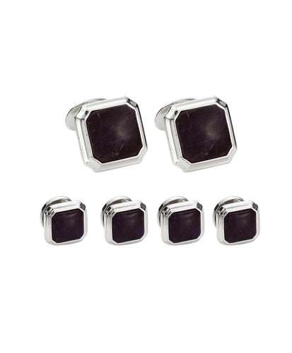 Gold & 2024 Black Onyx Cuff Links David Donahue